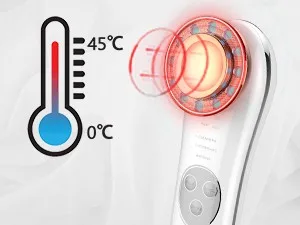 Aikertec Face Massager Electric,7 in 1 Anti-Aging High Frequency Facial Machine,Galvanic Facial Massager Machine - galvanic facial machine