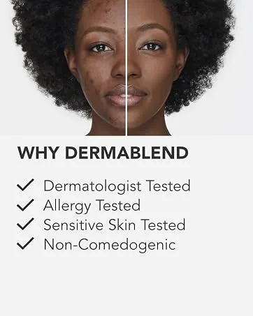 Dermablend Continuous Correction Tone-Evening CC Cream Foundation SPF 50+, Full Coverage Foundation Makeup & Color Corrector, Oil-Free 35N LIGHT TO MEDIUM - Brand Story Tile 2