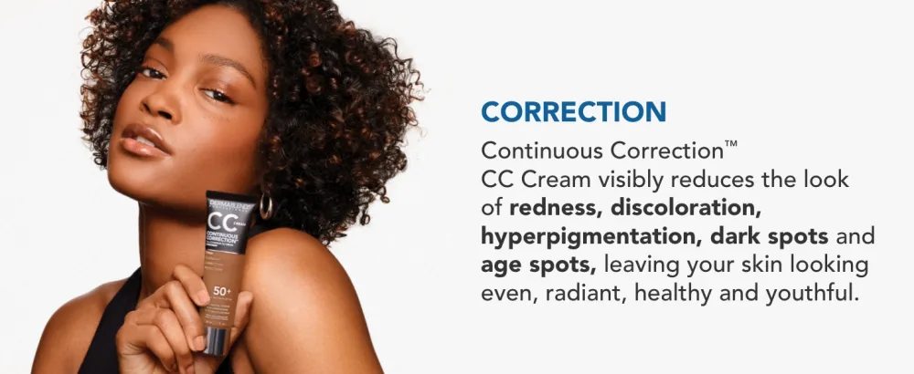Dermablend Continuous Correction Tone-Evening CC Cream Foundation SPF 50+, Full Coverage Foundation Makeup & Color Corrector, Oil-Free 35N LIGHT TO MEDIUM - CC Cream Correction