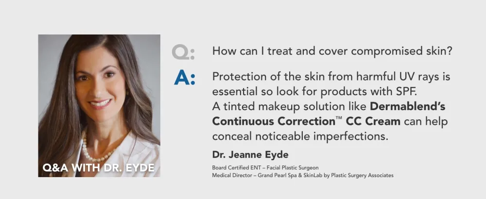 Dermablend Continuous Correction Tone-Evening CC Cream Foundation SPF 50+, Full Coverage Foundation Makeup & Color Corrector, Oil-Free 35N LIGHT TO MEDIUM - CC Cream Derm Qoute