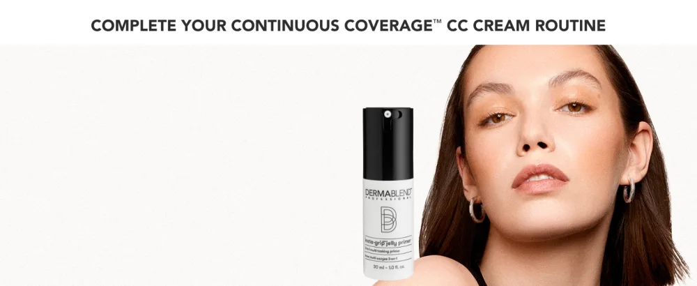Dermablend Continuous Correction Tone-Evening CC Cream Foundation SPF 50+, Full Coverage Foundation Makeup & Color Corrector, Oil-Free 35N LIGHT TO MEDIUM - Primer CC Cream Routine