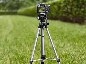 Amazon Basics 60-Inch Lightweight Tripod with Bag 60-Inch Tripod Only - Amazon Basics adjustable camera tripod for cameras up to 6.6 pounds