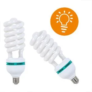 Aqirui 2 x 85W Light Bulb 5500K CFL Daylight Spiral Softbox Bulb in E27 Socket for Photography Photo Video Studio Lighting 2 Pack - product information 9