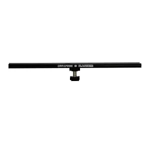 16 Inch Cold Shoe Extension Bracket - Dual Sided Camera Flash Mount with D-Flashner Adapter by Cam Caddie - Black 16-inch Black - Cam Caddie Flashner Kit Bracket Mount Extension Cold Hot Flash Shoe dlsr mirrorless bracket mount