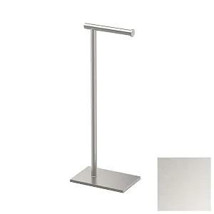 Modern Square Base Tissue Holder Stand, 21.25", in Chrome Chrome Without Storage - Gatco 1431SN 22.25