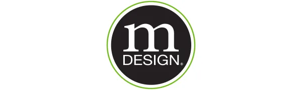 mDesign Plastic Toilet Plunger with Storage Holder Cover Set, Compact Discreet Freestanding Caddy for Bathroom, Powder Room, Modern Design - Heavy Duty - Hyde Collection - 2 Pack, Bronze - mDesign Metro Decor InterDesign logo tagline solutions with style more calm less clutter