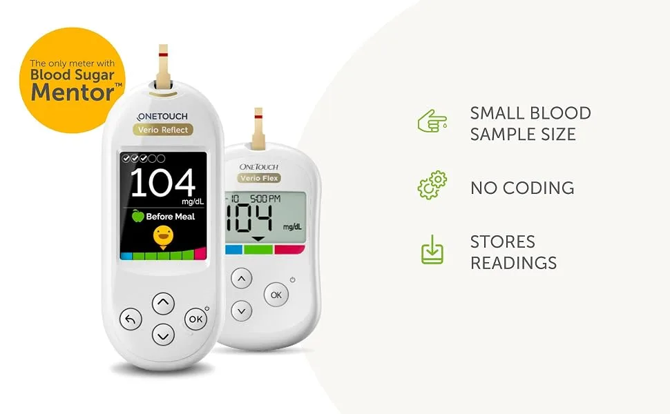OneTouch Ultra2 Blood Glucose Monitoring System - small blood sample