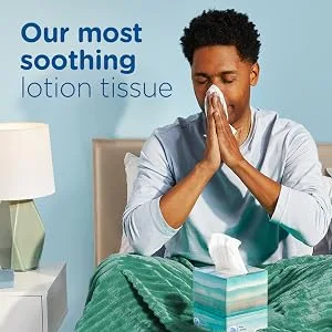 Puffs Plus Lotion Facial Tissues, 124 Count - 5 Pack - Our most soothing lotion tissue