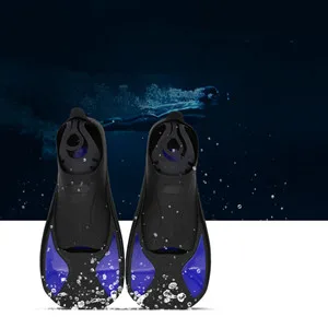 Smart Short Blade Swim Fins for Training Swimming and Snorkeling blue Large - product information 7
