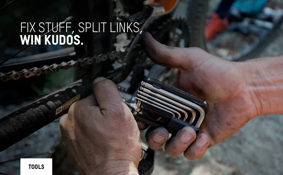 Blackburn Wayside 19 Function Bike Multi-Tool (Outpost Pewter, One Size) Outpost Pewter One Size - blackburn tradesman wayside bike tools