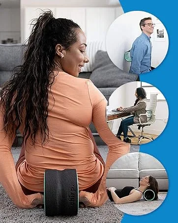 Chirp Wheel Rack - Storage for Chirp Muscle Rollers for Deep Tissue Massage, Secure, Easy Storage for All 4 Wheel Sizes (Chirp Wheels Not Included) - plex