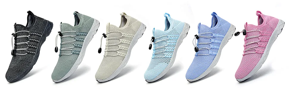 DLGJPA Men's Lightweight Quick Drying Aqua Water Shoes Athletic Sport Walking Shoes 9.5 19009darkgray - 19009