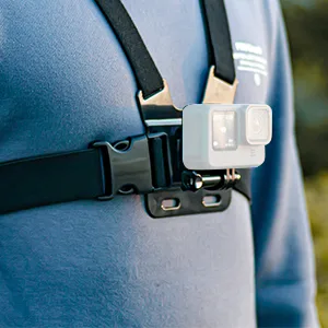 Enzemit 50-in-1 Action Camera Accessories Kit for GoPro Hero 10 9 Max 8 7 6 5 4 3 3+ 2 1, DJI OSMO Action SJ4000/5000/6000 - chest strap