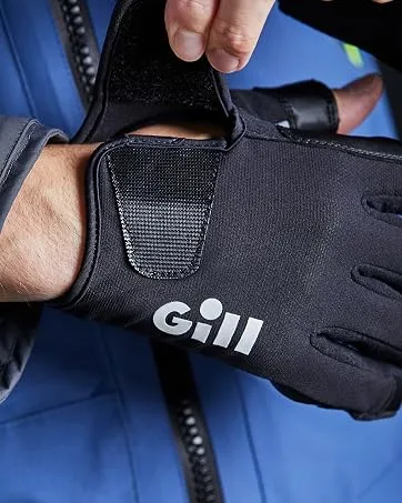 Gill Marine Cap Blue One Size - 7243 Championship Gloves - Short Finger