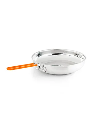 GSI Outdoors Stainless Troop Frypan for Camping and Outdoor Cooking - product information 11