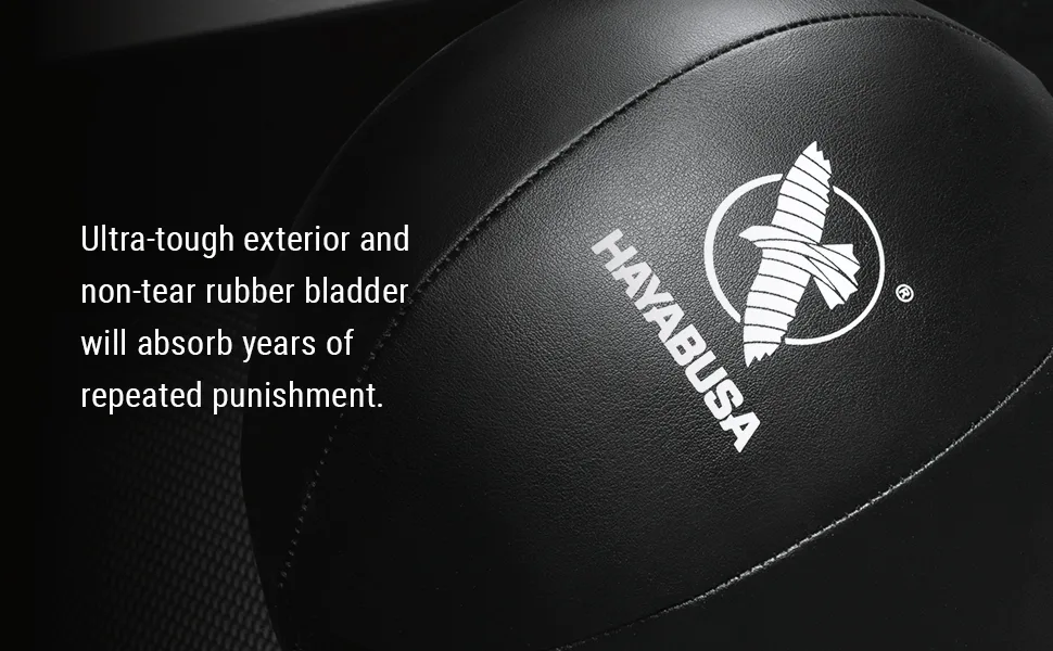 Hayabusa Double Ended Bag Classic Sphere - Black, 12 Inches - Double Ended Bag