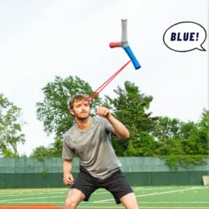 HECOstix Hand Eye Coordination & Reaction Speed Training Tool  Improve Reflex, Agility, and Focus for Sports, Exercise, and Fun for All Ages Red Green Blue - Lock in your vision training with HECOstix