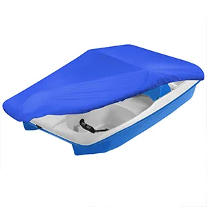 iCOVER Pedal Boat Cover, Fits 3 or 5 Person Paddle Boat Water Proof Heavy Duty Boat Cover, Blue - Dimension