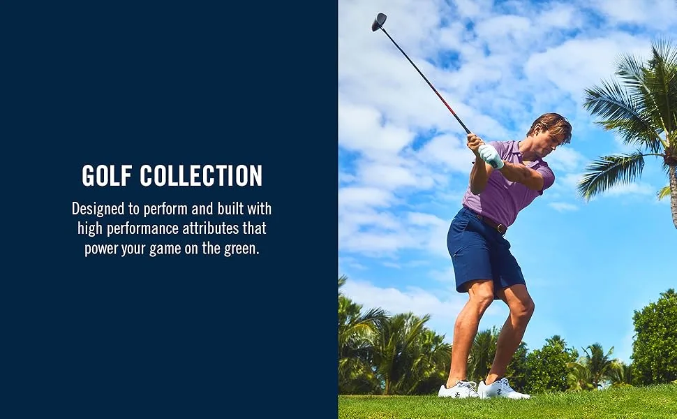 IZOD Mens Golf Swingflex Pant Slim Fit 30W x 30L Cinder Block Slm - Golf Collection