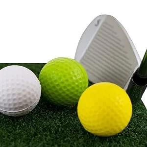 Jef World of Golf Foam Practice Balls (42 Multi-Colored Balls) - Practice Balls