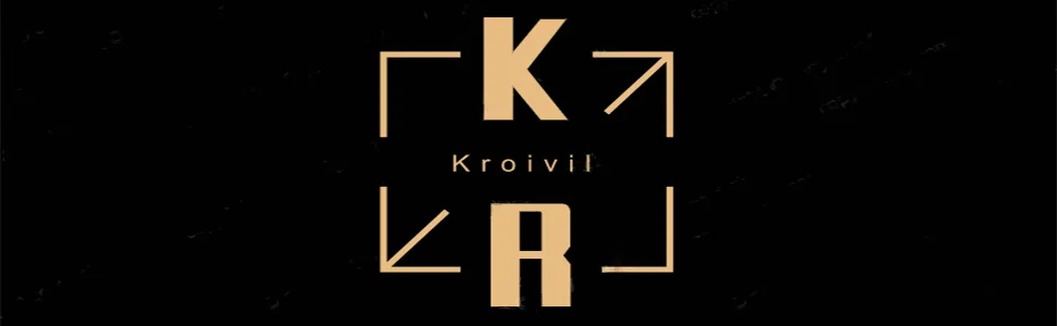 Kroivil Men's Casual Pants Drawstring Sweat Jogging Cargo with Pockets Joggers Long Sports Active for Men Gym Training Pants X-Large Black - brand logo