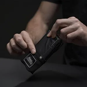 Matador Pocket Blanket Black Regular (Seats 2-4) - Attached Storage Bag
