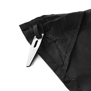Matador Pocket Blanket Black Regular (Seats 2-4) - Integrated Corner Stakes