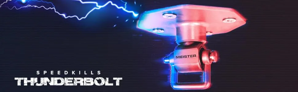 Meister SpeedKills Thunderbolt Triple-Bearing Speed Bag Swivel - Meister SpeedKills Thunderbolt Triple-Bearing Speed Bag Swivel