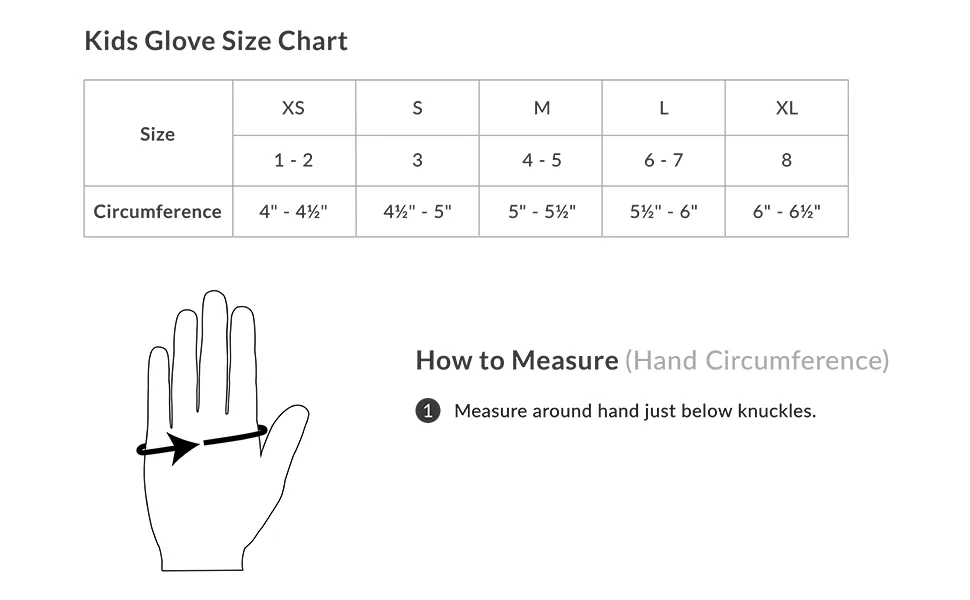 Obermeyer unisex-child Campbell Pant Navy 5 - Kids Glove Size Chart