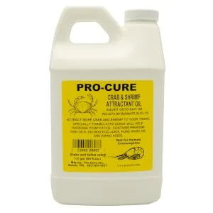 Pro-Cure Crab & Shrimp Attractant, 1/2 Gallon - Pro-Cure Crab & Shrimp Attractant 1/2 Gallon Jug.