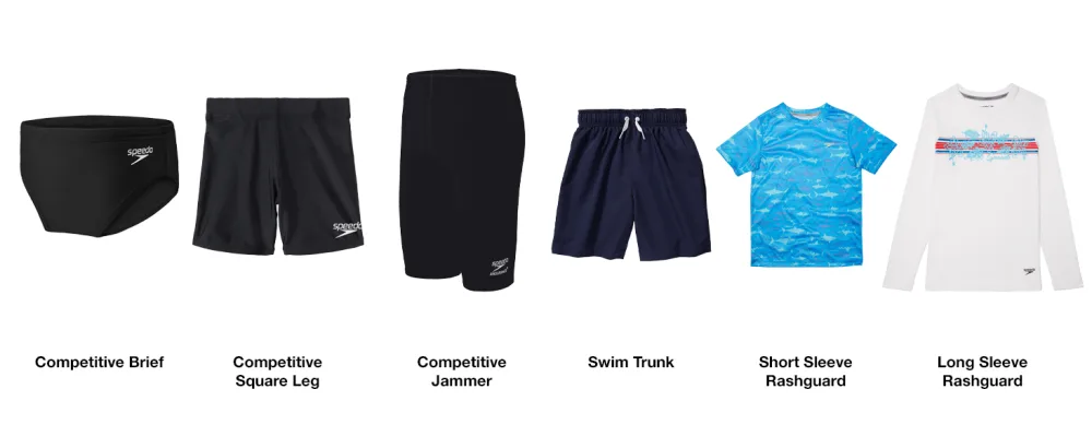 Speedo Boy's Swimsuit Brief Endurance+ Solid Youth 28 Speedo Black - speedo