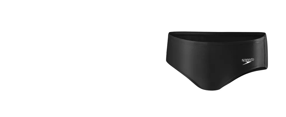 Speedo Boy's Swimsuit Brief Endurance+ Solid Youth 28 Speedo Black - speedo