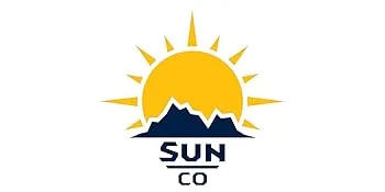 Sun Company ProSight Sighting Map Compass with Adjustable Declination - Lightweight Orienteering Baseplate Compass for Hiking, Backpacking, and Survival Navigation | Professional Grade Compass - sun co logo