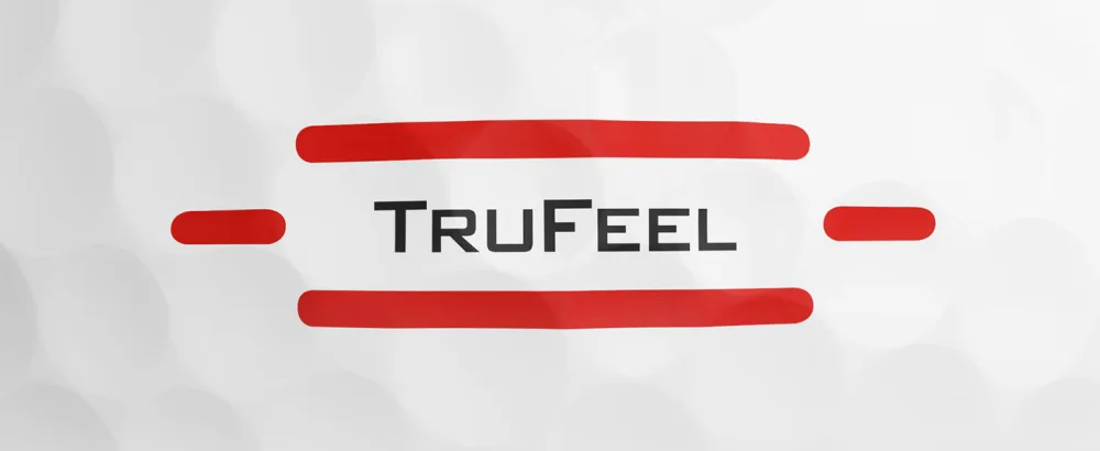 Titleist TruFeel Golf Balls Red - TruFeel Sidestamp