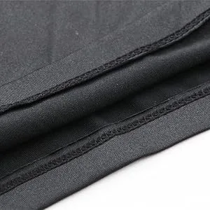 TUOY Men's Padded Compression Shirt Protective Shirt Rib Chest Protector for Football Baseball Medium Black Sleeveless Shirt - details 2