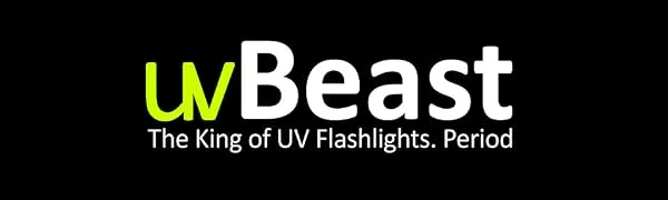 uvBeast New V3 365nm Mini - Black Light UV Flashlight  HIGH Definition Ultraviolet - Professional Grade HIGH Power Upgraded LED  USA Stock - uvBeast Black Light UV Flashlight