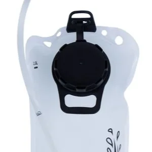 Vibrelli Hydration Pack & 2L Hydration Water Bladder - High Flow Bite Valve - Hydration Backpack with Storage - Lightweight Running Backpack, Also for Cycling, Hiking, Ski, Snow for Men, Women & Kids Black - 2L Hydration Backpack