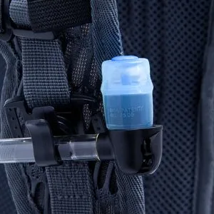 Vibrelli Hydration Pack & 2L Hydration Water Bladder - High Flow Bite Valve - Hydration Backpack with Storage - Lightweight Running Backpack, Also for Cycling, Hiking, Ski, Snow for Men, Women & Kids Black - hydration bladder