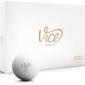 Vice Pro Golf Balls White - golf balls, golf