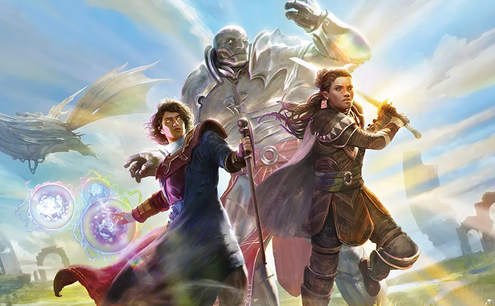 Magic: The Gathering Dominaria United Bundle | 8 Set Boosters + Accessories - DMU Booster A+ 1