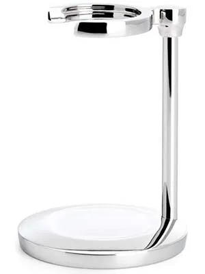 MHLE Shaving Brush Minimalistic Chrome Stand for PURIST Brushes - B00CBB756S