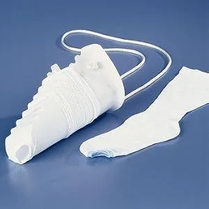 Sammons Preston Compression Stocking Aid, Size Large Compression Socks Donner for Applying Tight Compression Hose, Flexible Plastic Dressing Tool with 24" Long Rope and 6" Wide x 10" Long Foot Cup - product information 1