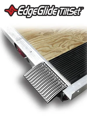 Caliber Edge Glide Tilt Set 13362, 4-Pc Kit - space; unload; carbide; sled; machine; snowbike; kit; truck; pickup; bed; jack; parts; guides; mat
