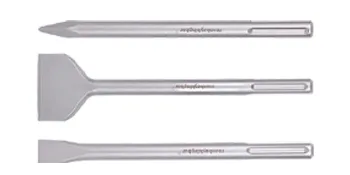 Monkey King Bar -SDS Max Bits 12INCH -SDS Max Chisel Bit- 3pcs Rotary Hammer Drill Chisel Bits Set for Drilling -Point Chisel, Scaling Chisel, Flat Chisels 11 INCH - product information 9