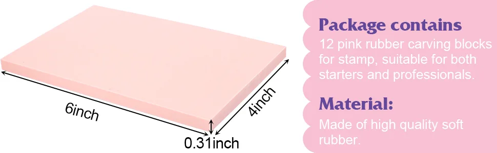SGHUO Pink Rubber Caraving - SGHUO