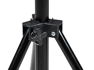 Amazon Basics Aluminum Light Photography Tripod Stand with Case - Pack of 2, 2.8 - 6.7 Feet, Black 2-Pack - Amazon Basics