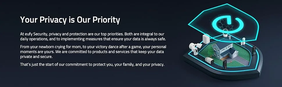 eufy security Solo IndoorCam C24, 2K Security Indoor Camera, Plug-in Camera with Wi-Fi, IP Camera, Human & Pet AI, Voice Assistant Compatibility, Night Vision, Two-Way Audio, HomeBase not Compatible - product information 5