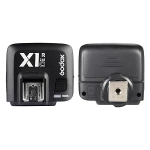 GODOX X1R-C E-TTL 1/8000s Wireless Remote Flash Receiver Shutter Release Compatible with Canon EOS Cameras Godox V1 TT350N AD200 AD200Pro Flash - GODOX X1R-C
