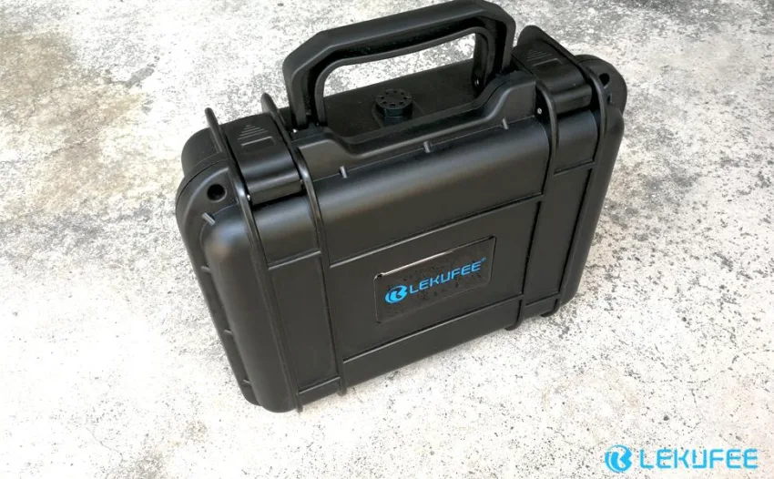 Lekufee Portable Waterproof Carrying Case Compatible with DJI OM5/DJI OM4 SE/OM4(Osmo Mobile 4)/Osmo Mobile 3 Combo and More Osmo Mobile Accessories - DJI Osmo Mobile 4 Case