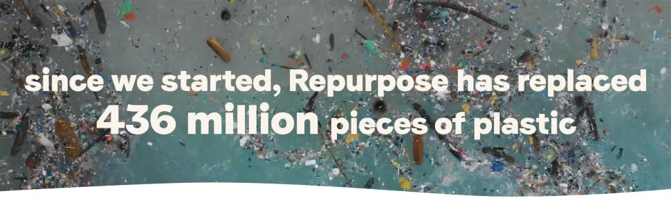 Repurpose 3 Gallon Compostable Small Bin Trash Bags, BPI Certified, 200 Total Bags (50 Count, 4 Pack) 50 Count (Pack of 4) - since we started, repurpose has replaced 436 million pieces of plastic